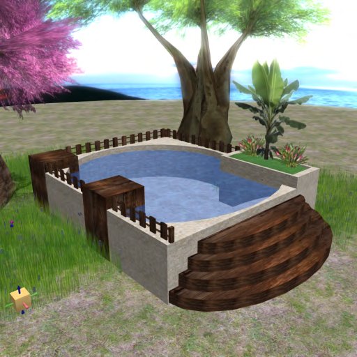 piscine+bouees+plantes