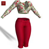 Vintage Capri Pants Outfit Reborn