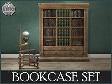 BOOKCASE - CRAFTSMAN BOOKCASE - ARTS & CRAFTS BOOKCASE
