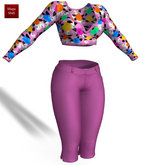 Berry Bloom Capri Outfit Legacy