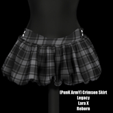 [PunK ArmY] Crimson Skirt