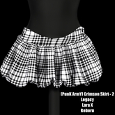 [PunK ArmY] Crimson Skirt - 2
