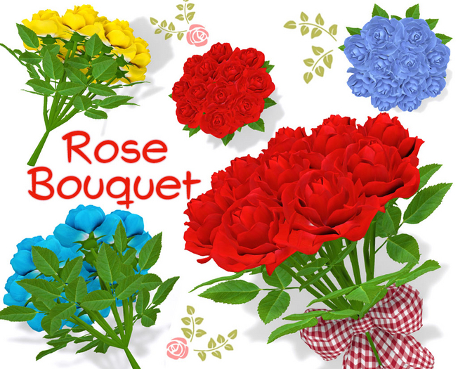 - Full Perm - Rose Bouquet
