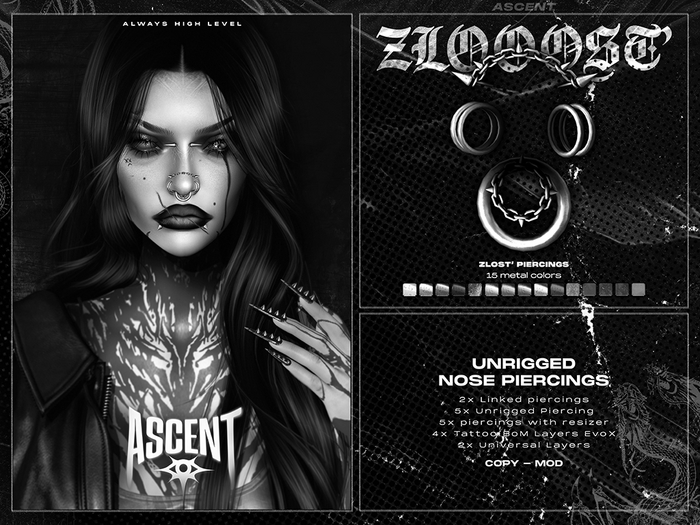 ASCENT - DEMO Zlost' Piercings