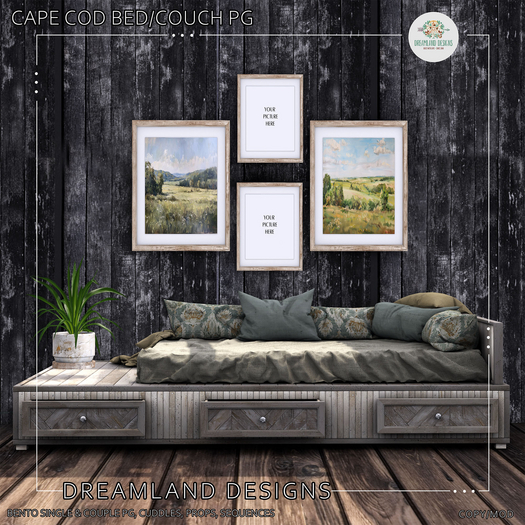 DD Cape Cod Bed Couch-PG