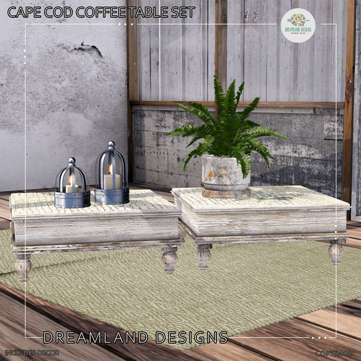 DD Cape Cod Coffee Table Set