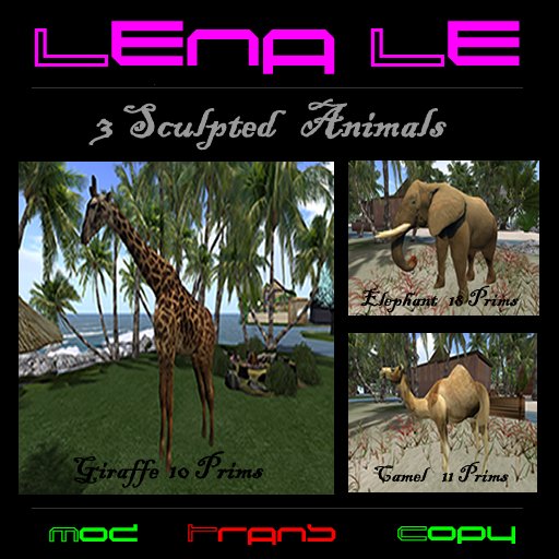 Sculpted Animal Set