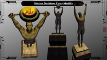 Statue Outdoor Copy Modify isabelleize 22 impact
