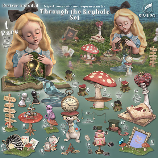 19. Simurg - Through the Keyhole - Pawn Light White