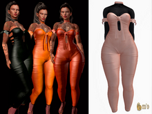 [m'o] Angel Jumpsuit WASHED PINK (Boxed)