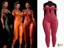 [m'o] Angel Jumpsuit ROSE PETAL (Boxed)
