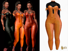 [m'o] Angel Jumpsuit PUMPKIN (Boxed)