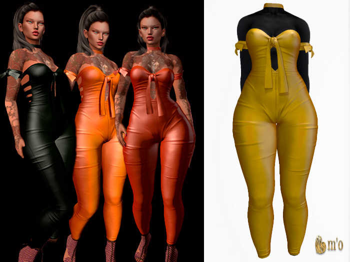 [m'o] Angel Jumpsuit GOLD (Boxed)