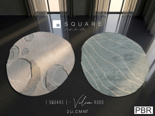 [ SQUARE ] - VULCAN Rugs PBR ( Pack of 2 )