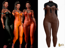 [m'o] Angel Jumpsuit BROWN (Boxed)