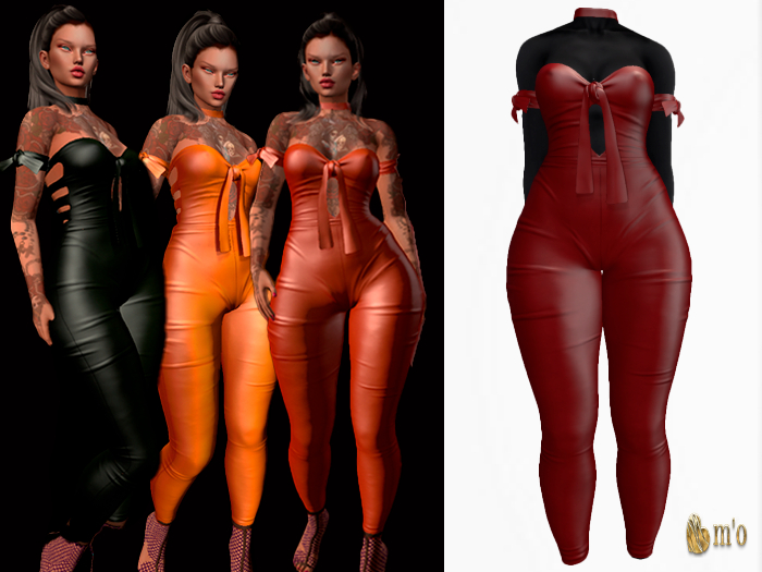 [m'o] Angel Jumpsuit BLOOD (Boxed)