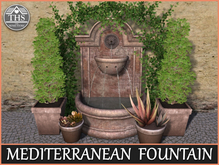 FOUNTAIN - MEDITERRANEAN FOUNTAIN - ITALIAN FOUNTAIN - COURTYARD FOUNTAIN - RUSTIC FOUNTAIN - LH MEDITERRANEAN