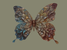3D Butterfly Wall  Hanging Full Perm
