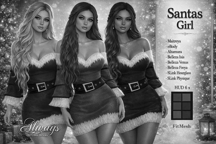 DEMO Always Design* Santas Girl