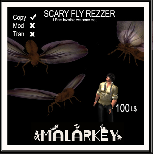 Scary Fly Rezzer (welcome mat)