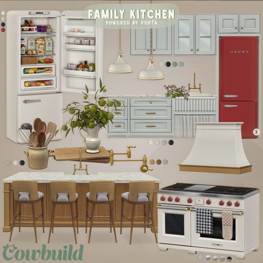 Cowbuild - Family Kitchen