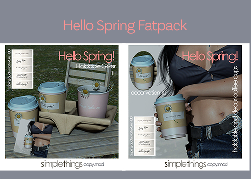 Simple Things  Hello Spring Fatpack 