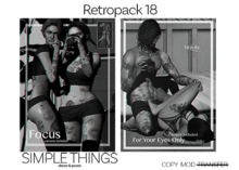 SimpleThings&GravityPoses  Retro Pack 18
