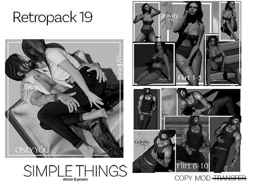 SimpleThings&GravityPoses  Retro Pack 19 