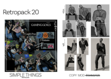 SimpleThings&GravityPoses  Retro Pack 20 