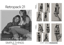 SimpleThings&GravityPoses  Retro Pack 21