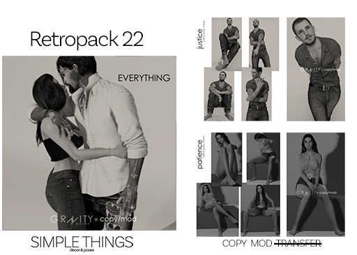 SimpleThings&GravityPoses  Retro Pack 22