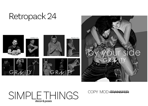 SimpleThings&GravityPoses  Retro Pack 24