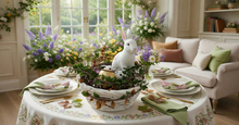 <Aphrodite> Easter centerpiece with Easter bunny basket