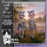 Eclectic Kittens - TD Hanging with the peeps 2 pack Rez Unpack