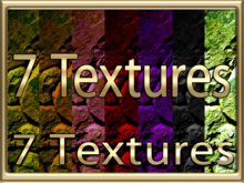 [ Rock Stone Seamless 03 ] 7 Textures