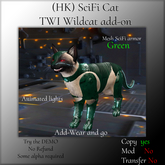 (HK) SciFi Green( TWI Wildcat add-on )