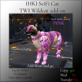 (HK) SciFi Cat Pink( TWI Wildcat add-on )