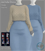 Duet Jacinda Dress Glacier 