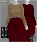 Duet Jacinda Dress Garnet 