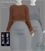 Duet Jacinda Dress Fog 