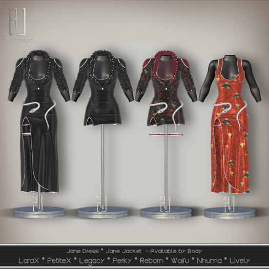 [HU] Jane Outfit_DEMO !! WEAR TO UNPACK!!