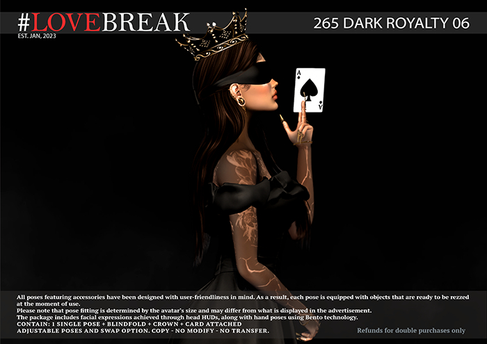#LOVEBREAK 265 DARK ROYALTY 06