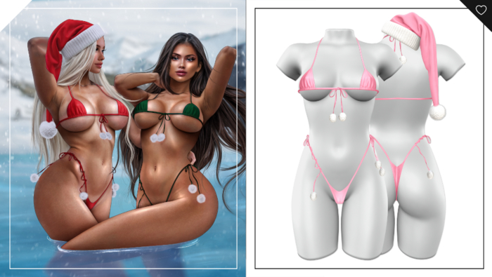 Havoc . Frosty Bikini . Pink
