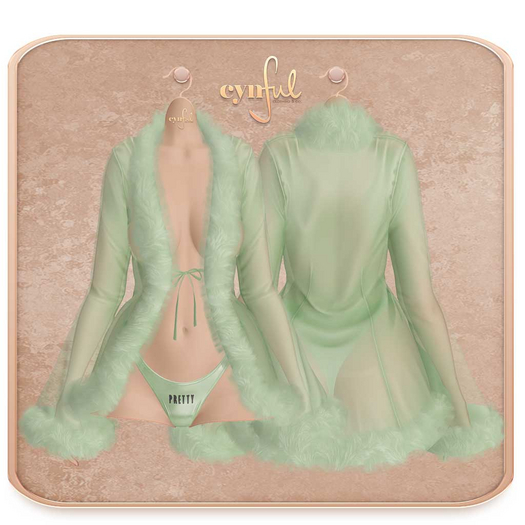 Cynful Getting Ready Robe - Tea