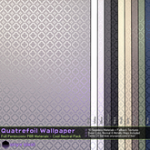 onyx.pixel - Materials - Wallpaper - Quatrefoil - Cool Neutral