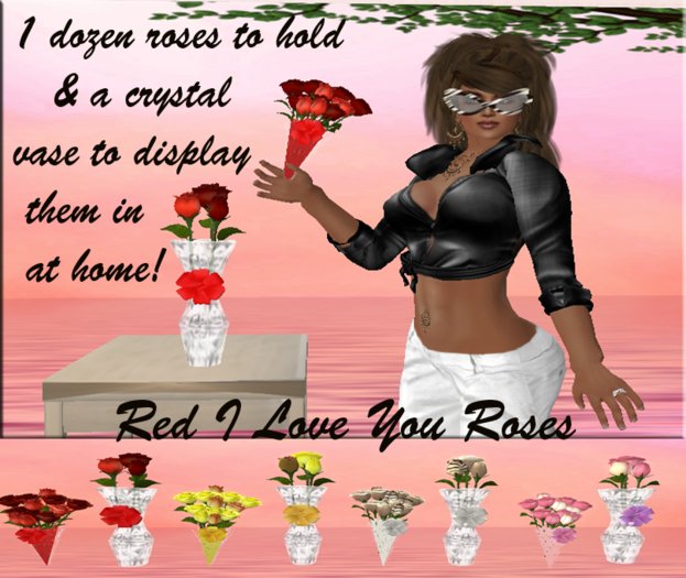 PDN: RED I LOVE YOU ROSE COMBO BOXED