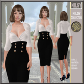 SHIRT TOP FITTED DRESS