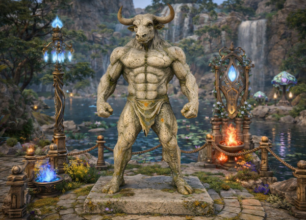 NRJ - statue Taurus