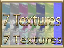 [ Cumulonimbus Seamless 01 ] 7 Textures