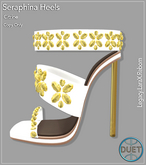 Duet Seraphina Heels Citrine
